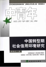 中国转型期社会信用环境研究