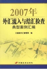 2007年外汇流入与结汇检查典型案例汇编