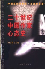 二十世纪中国作家心态史 中国现当代作家“灵魂的历史”