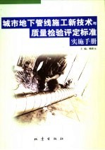 城市地下管线施工新技术与质量检验评定标准实施手册 上