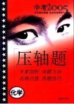 2005年中考特色题压轴题攻略  化学