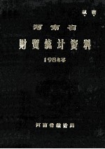 河南省财贸统计资料 1984年