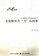 湖北省推进学习型党组织建设丛书  文化软实力“力”从何来