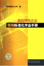 县级供电企业现场标准化作业手册