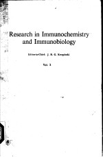 RESEARCH IN IMMUNOCHEMISTRY AND IMMUNOBIOLOGY VOL. 2