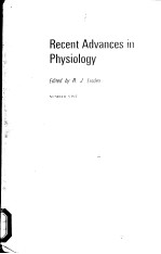 RECENT ADVANCES IN PHYSIOLOGY NUMBER NINE