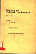 ECONOMIC AND MEDICINAL PLANT RESEARCH VOLUME I