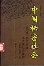 中国秘密社会 第7卷 当代会道门·当代黑社会组织