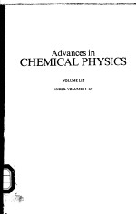 ADVANCES IN CHEMICAL PHYSICS VOLUME LIX