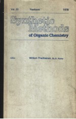 SYNTHETIC METHODS OF ORGANIC CHEMISTRY VOL.32 YEARBOOK 1978