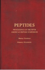 PEPTIDES PROCEEDINGS OF THE FIFTH AMERICAN PEPTIDE SYMPOSIUM