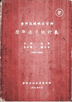 黄河流域水文资料 历年逐月统计表 1919-1953 水位 流量 含沙量 输沙率