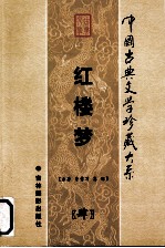 中国古典文学珍藏大系 红楼梦 第4卷