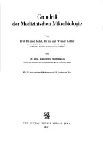 GRUNDRIB DER MEDIZINISCHEN MIKROBIOLOGIE