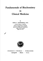 FUNDAMENTALS OF BIOCHEMISTRY IN CLINICAL MEDICINE