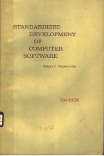 STANDARDIZED DEVELOPMENT OF COMPUTER SOFTWARE