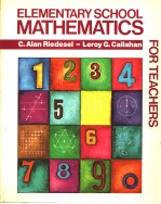 ELEMENTARY SCHOOL MATHEMATICS FOR TEACHERS