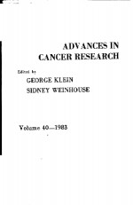 ADVANCES IN CANCER RESEARCH VOLUME 40