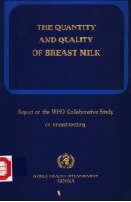 THE QUANTITY AND QUALITY OF BREAST MILK REPORT ON THE WHO COLLABORATIVE STUDY ON BREAST-FEEDING