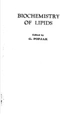 BIOCHEMISTRY OF LIPIDS