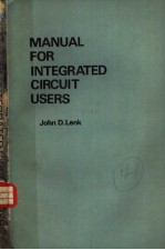 MANUAL FOR INTEGRATED CIRCUIT USERS