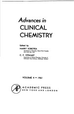 ADVANCES IN CLININCAL CHEMISTRY VOLUME 4