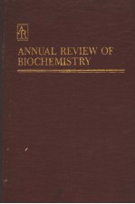 ANNUAL REVIEW OF BIOCHEMISTRY VOLUME 60