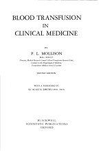 BLOOD TRANSFUSION IN CLINICAL MEDICINE