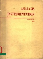 ANALYSIS INSTRUMENTATION VOLUME 12