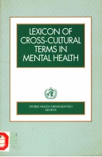 LEXICON OF CROSS-CULTURAL TERMS IN MENTAL HEALTH