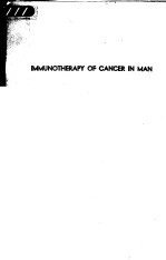 IMMUNOTHERAPY OF CANCER IN MAM