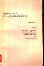 TECHNIQUES IN IMMUNOCYTOCHEMISTRY VOLUME 1