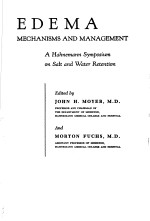 EDEMA MECHANISMS AND MANAGEMENT