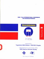 2000 22nd INTERNATIONAL CONFERENCE ON MICROELECTRONICS PROCEEDINGS VOLUME 2