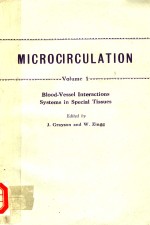 MICROCIRCULATION VOLUME 1