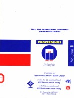 2002 23rd INTERNATIONAL CONFERENCE ON MICROELECTRONICS PROCEEDINGS VOLUME 1