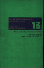 VLSI ELECTRONICS MICROSTRUCTURE SCIENCE VOLUME 13