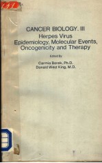 CANCER BIOLOGY Ⅲ HERPES VIRUS EPIDEMIOLOGY