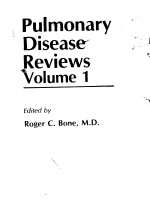 PULMONARY DISEASE REVIEWS VOLUME 1