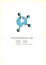 ELECTRON MICROSCOPY 1978 VOLUME 1:PHYSICS