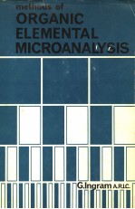 NETHODS OF ORGANIC ELEMENTAL MICROANALYSIS