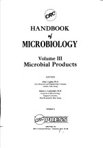 HANDBOOK OF MICROBIOLOGY VOLUME Ⅲ MICROBIAL PRODUCTS