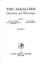 THE ALKALOIDS CHEMISTRY AND PHYSIOLOGY VOLUME 4