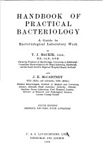 HANDBOOK OF PRACTICAL BACTERIOLOGY