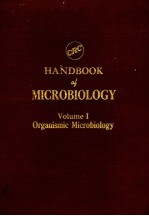 HANDBOOK OF MICROBIOLOGY VOLUME Ⅰ ORGANISMIC MICROBIOLOGY