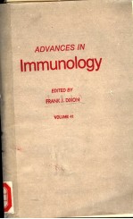 ADVANCES IN IMMUNOLOGY VOL.41