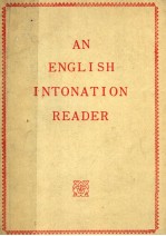 AN ENGLISH INTONATION READER