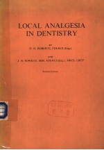 LOCAL ANALGESIA IN DENTISTRY SECOND EDITION