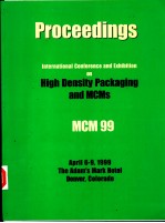 PROCEEDINGS 1999 INTERNATIONAL CONFERENCE ON HIGH DENSITY PACKAGING AND MCMS