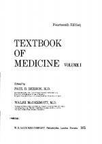 TEXTBOOK OF MEDICINE ROURTEENTH EDITTON VOLUME 2